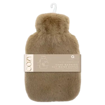 Aroma Home Hand Warming Hot Water Bottle - Honey Brown