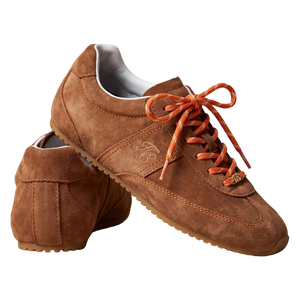 Holland Cooper Highgate Trainers - Tan Suede
