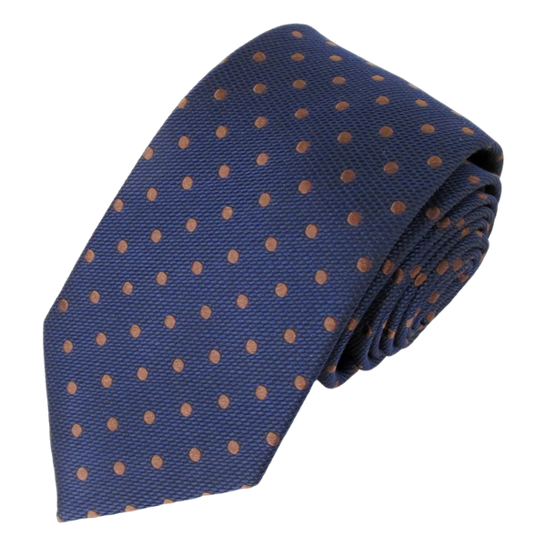 Navy & Brown