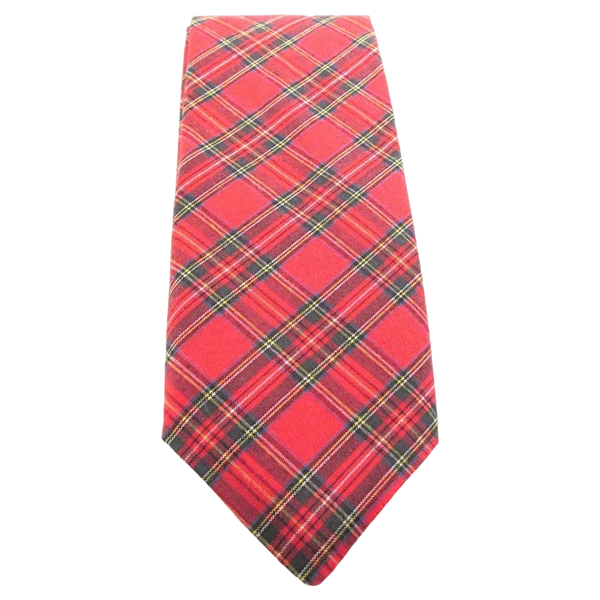 Van Buck Tartan Tie for Men - Royal Stewart