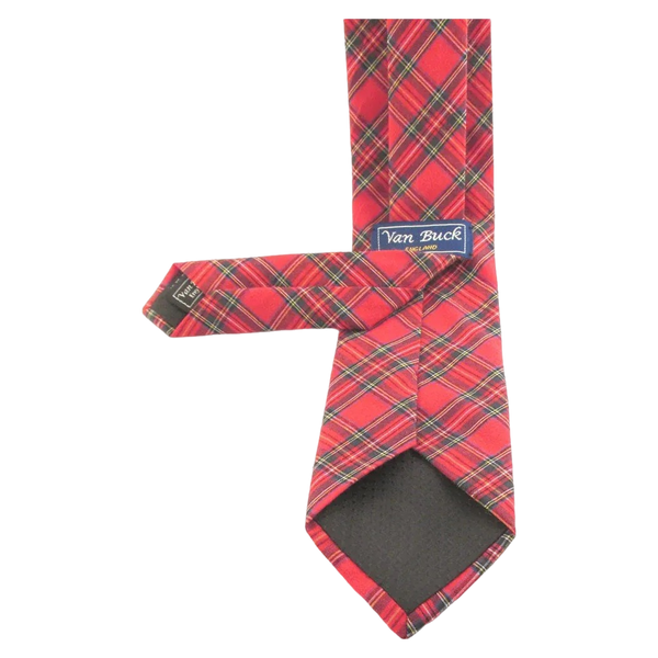 Van Buck Tartan Tie for Men - Royal Stewart