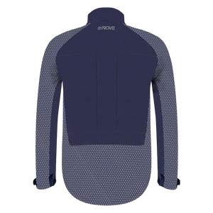 Proviz Solaris Men's Reflective Cycling Jacket - Navy