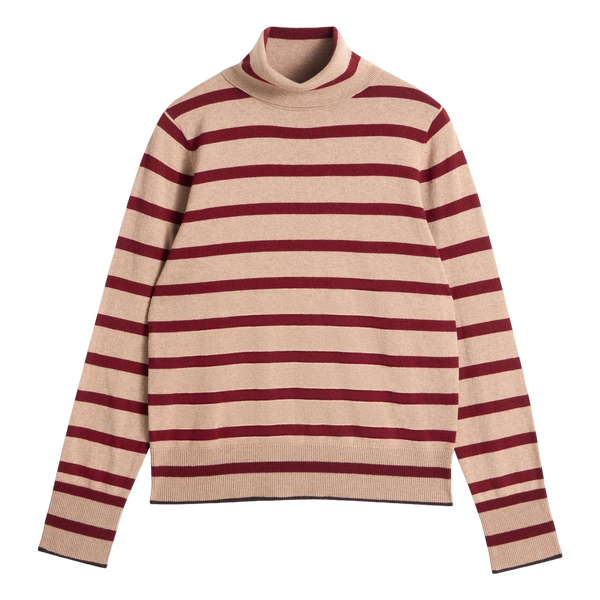 White Stuff Katie Roll Neck Jumper - Nat Mlt
