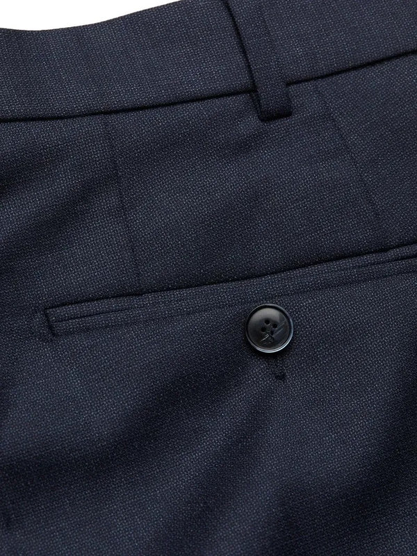 Digel Per Suit Trousers - Navy