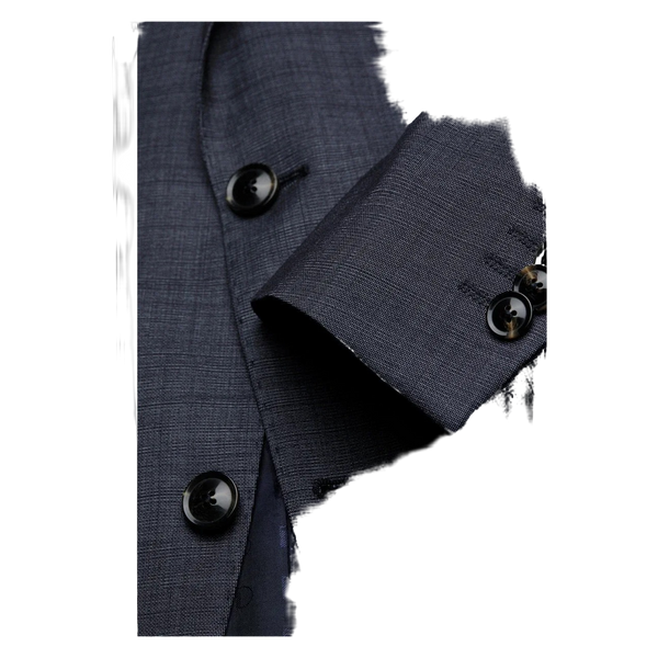 Digel Textured Suit Jacket - Navy