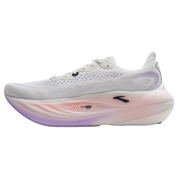 Brooks Women's Glycerin Max 3 Running Shoes - White Hyper Iris Coral
