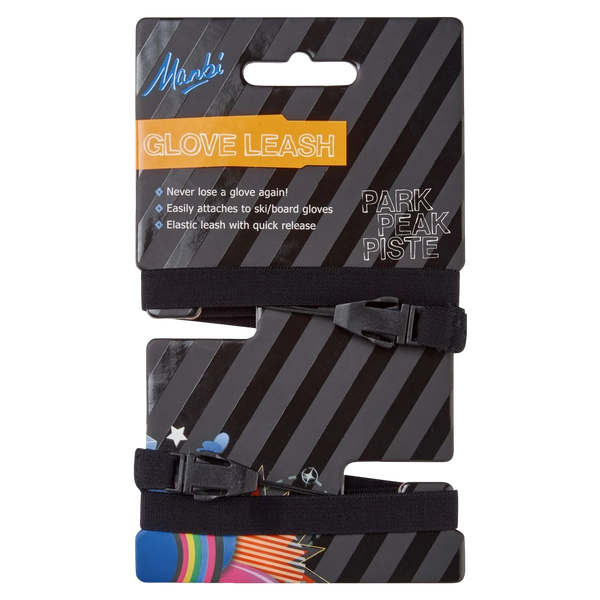 Manbi Glove Leash for Men in Black