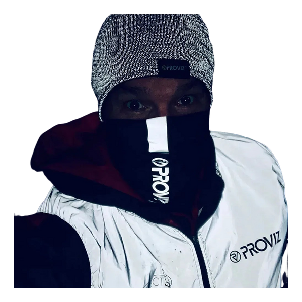 Proviz Reflective Breathable Neck Warmer - Black