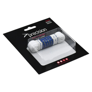 Precision Flat Laces for Men in White