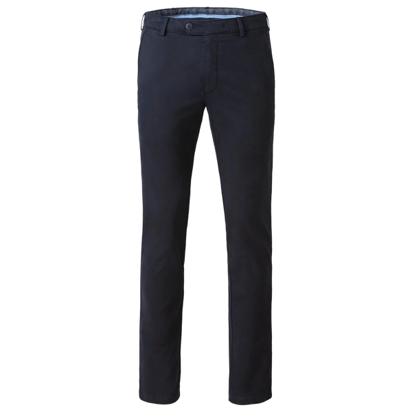 Meyer New York Trim Detail Chinos - Navy