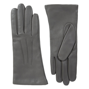 Dents Isabelle Short Cashmere Lined Gloves for Women in Charcoal