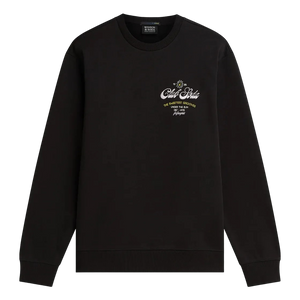 Scotch & Soda Left Chest Logo Regular Fit Sweatshirt - Meteorite