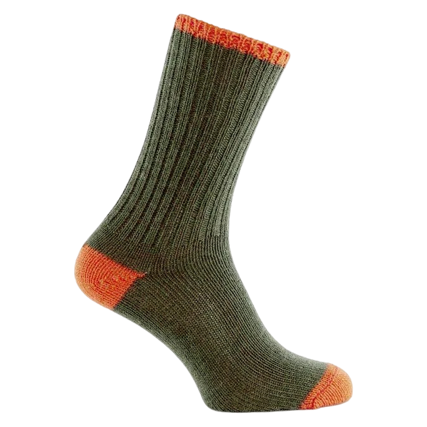 Pennine Byron Boot Socks - Olive Spice