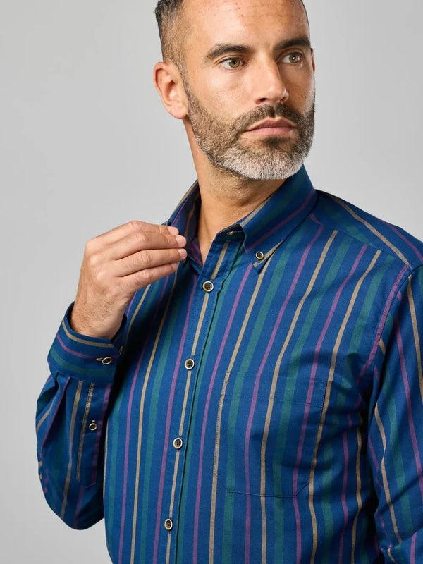 Double Two Formal Shirt - Navy