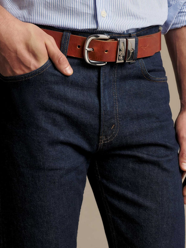 R. M. Williams Drover Belt - Tan