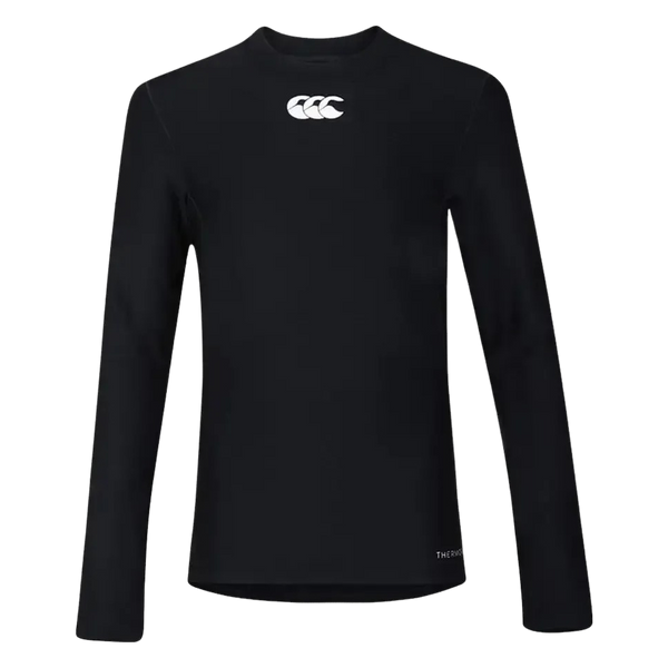 Canterbury Thermoreg Long Sleeve Base Layer Top in Black