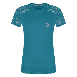 Proviz Women's Reflective Short Sleeve Training Top - Ocean Teal