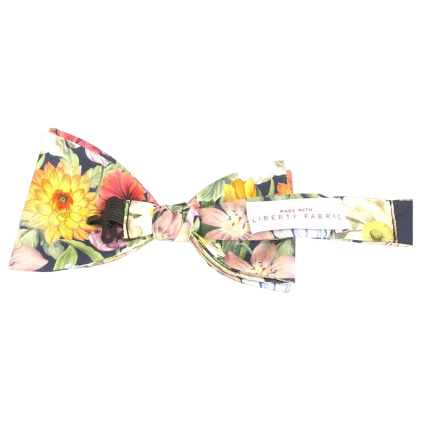 Van Buck Cotton Bow Tie Made with Liberty Fabric - Melody Blooms