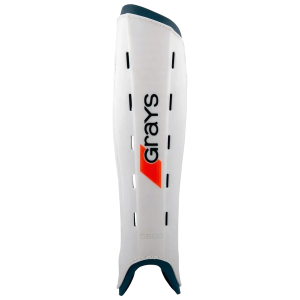 Grays G600 Shinguard for Men in White/Navy