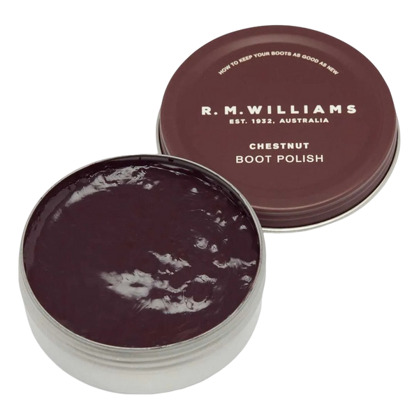 R. M. Williams Shoe Polish for Men in Chestnut