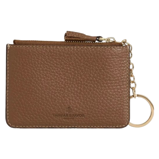 Fairfax & Favor Purse Key Ring - Tan