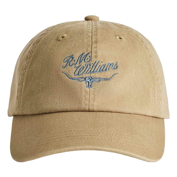 R. M. Williams Script Longhorn Cap - Mud