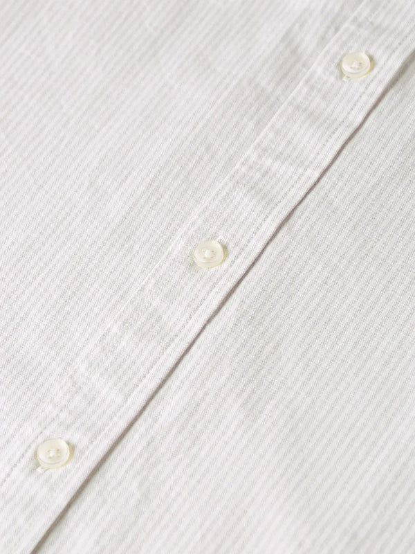 Scotch & Soda Oxford Striped Regular Fit Shirt - Lavender Frost