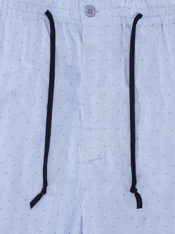 Ambassador Herringbone Pyjamas Boxed - Blue