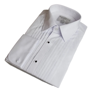 Simpson & Ruxton SC Reg Fit Dress Shirt for Men in White