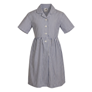 Old Buckenham Hall Summer Dress - Navy White