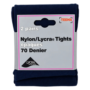 70D Opaque Tights - Navy