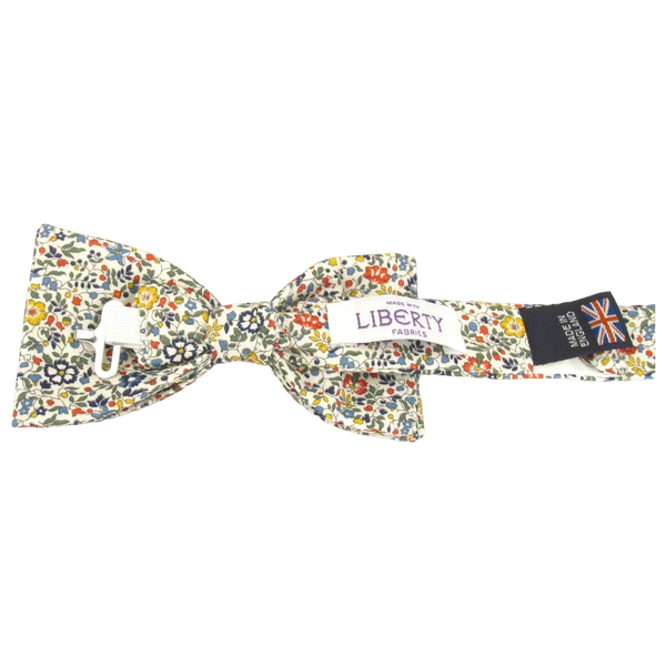 Van Buck Cotton Bow Tie Made with Liberty Fabric - Katie & Millie Multi