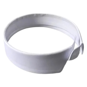 Barker Group Starched Collar for Men in White