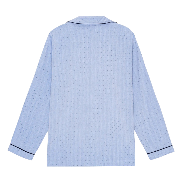 Ambassador Herringbone Pyjamas Boxed - Blue