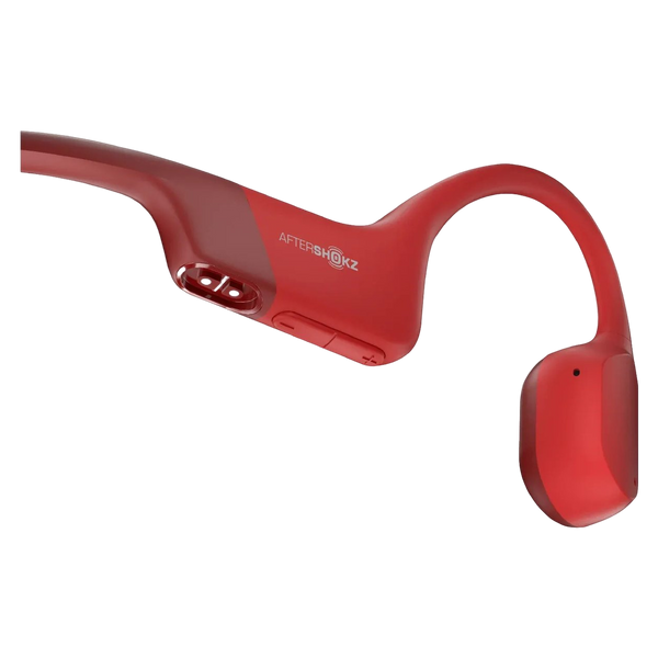Shokz Open Run Bone Conduction Headphones - Solar Red