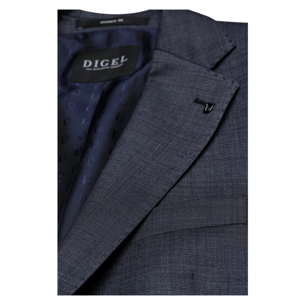 Digel Textured Suit Jacket - Navy