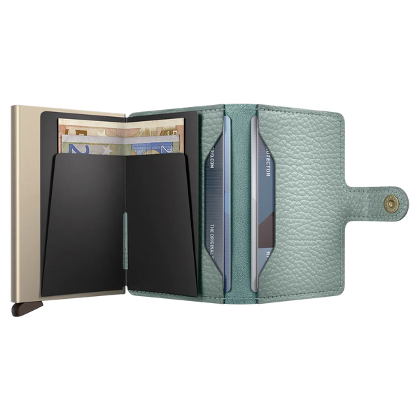 Secrid Miniwallet Pebble - Sea Green