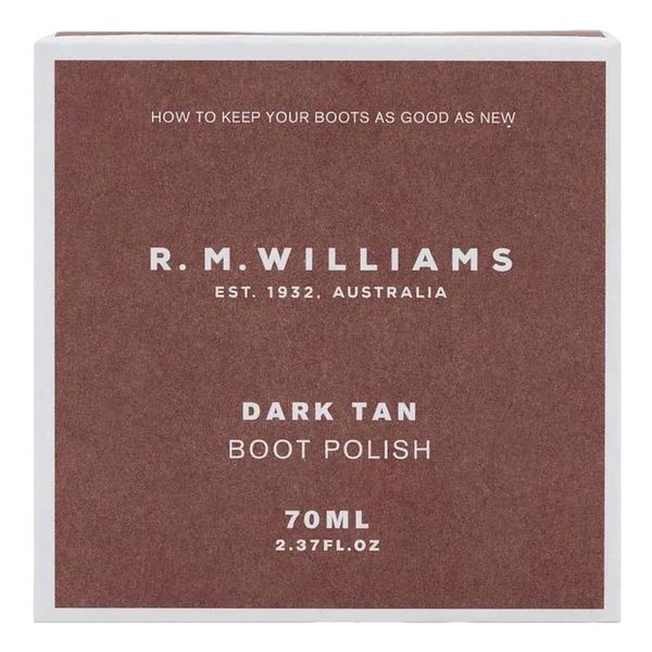 R. M. Williams Shoe Polish for Men in Dark Tan