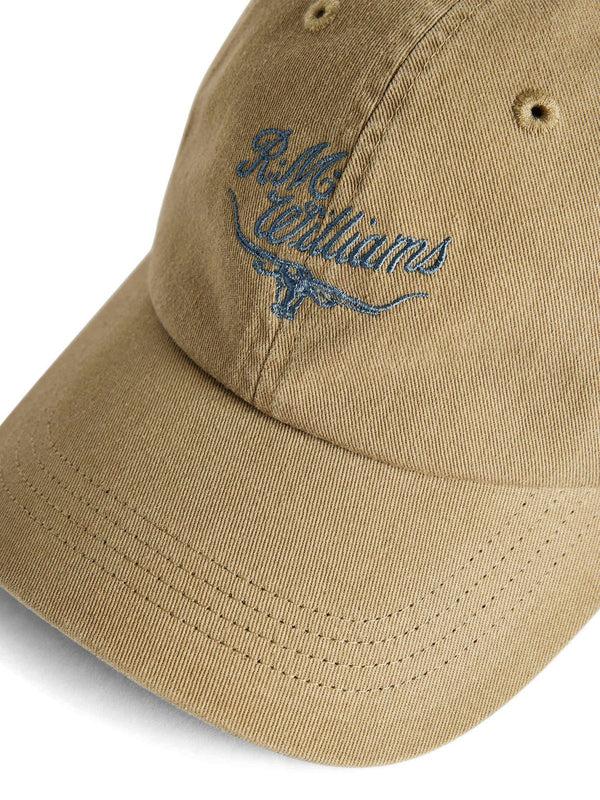R. M. Williams Script Longhorn Cap - Mud