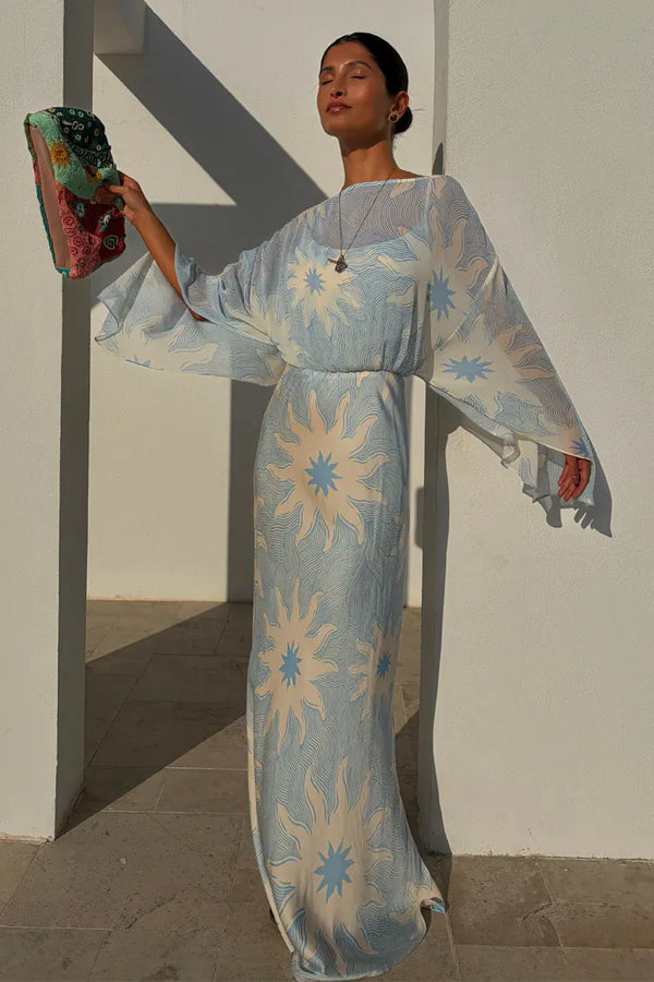 Never Fully Dressed Blue Soleil Anais Dress