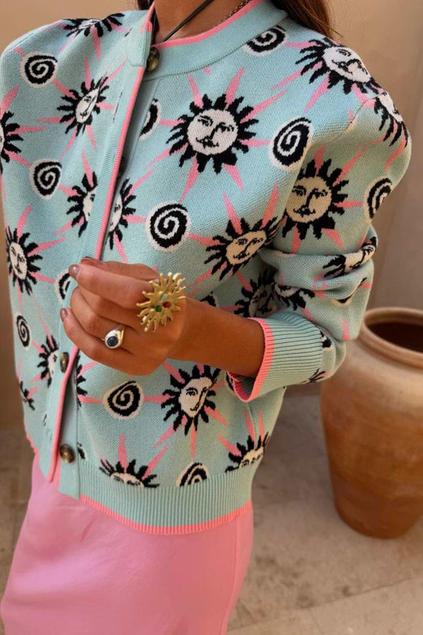 Never Fully Dressed Blue Sun Hollie Cardigan