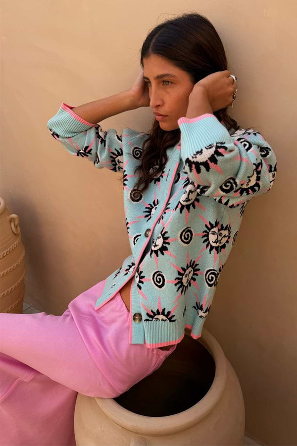 Never Fully Dressed Blue Sun Hollie Cardigan