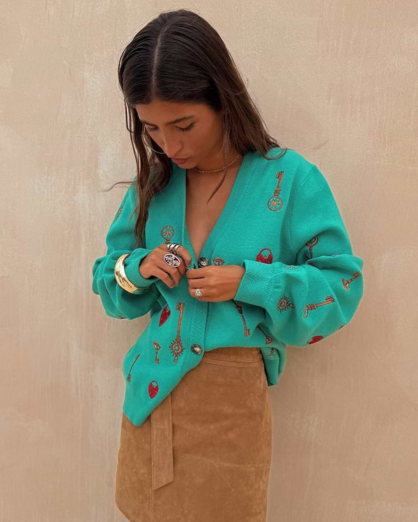 Never Fully Dressed Key Cardigan