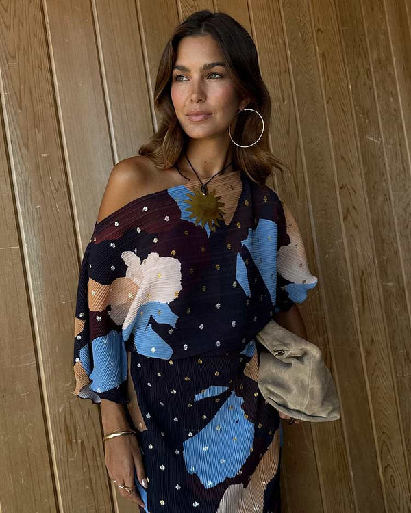 Never Fully Dressed Mara Abstract Tilly Dress