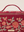 Elizabeth Scarlett Velvet Open Flat Makeup Bag
