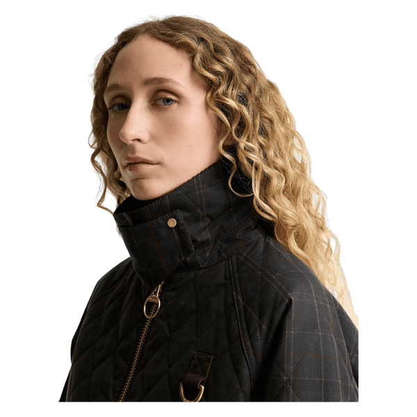Barbour Tartan Reimagined Icons Tartan Quilted Spey Wax Jacket