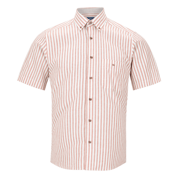 DG's Drifter Striped Button Down Short Sleeve Shirt