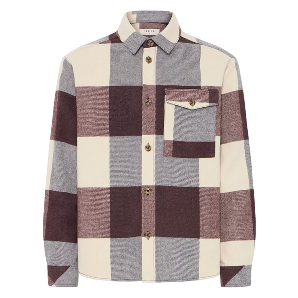 !SOLID Sd Manheim Check Overshirt