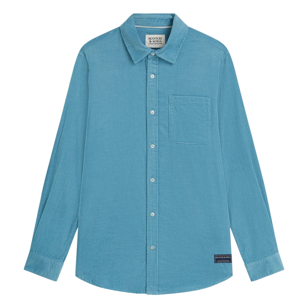 Scotch & Soda Corduroy Regular Fit Shirt