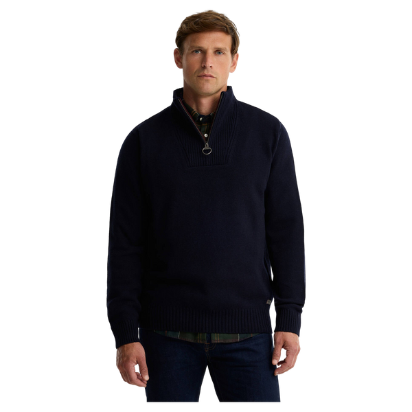 Barbour Nelson Essential Half Zip Knitted Jumper